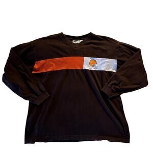 Vintage The Edge Cleveland Browns Long Sleeve Mens Top XL